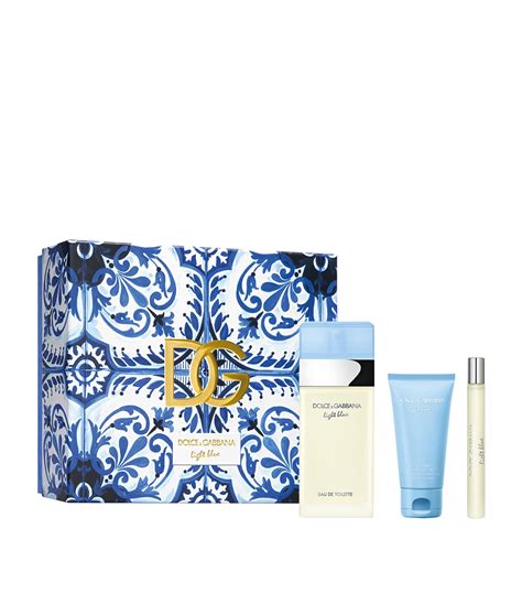 dolce gabbana light blue geschenkset|light blue cologne gift set.